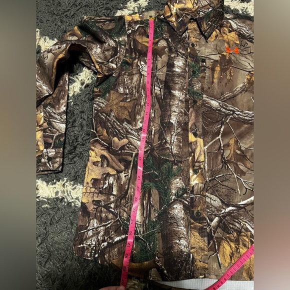 Men’s Camo Under Armour Performance Field Shirt Realtree - Picture 15 of 15